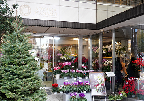 青山花茂本店外観